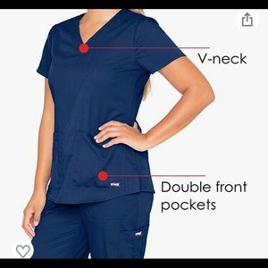 NWOT Barco women’s stretch scrub pants and scrub shirt